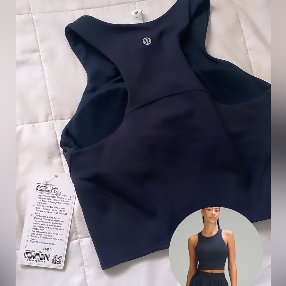 Lululemon nwt wunder train tank